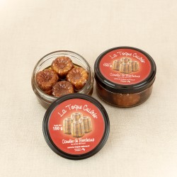 Verrines de canelés au Rhum